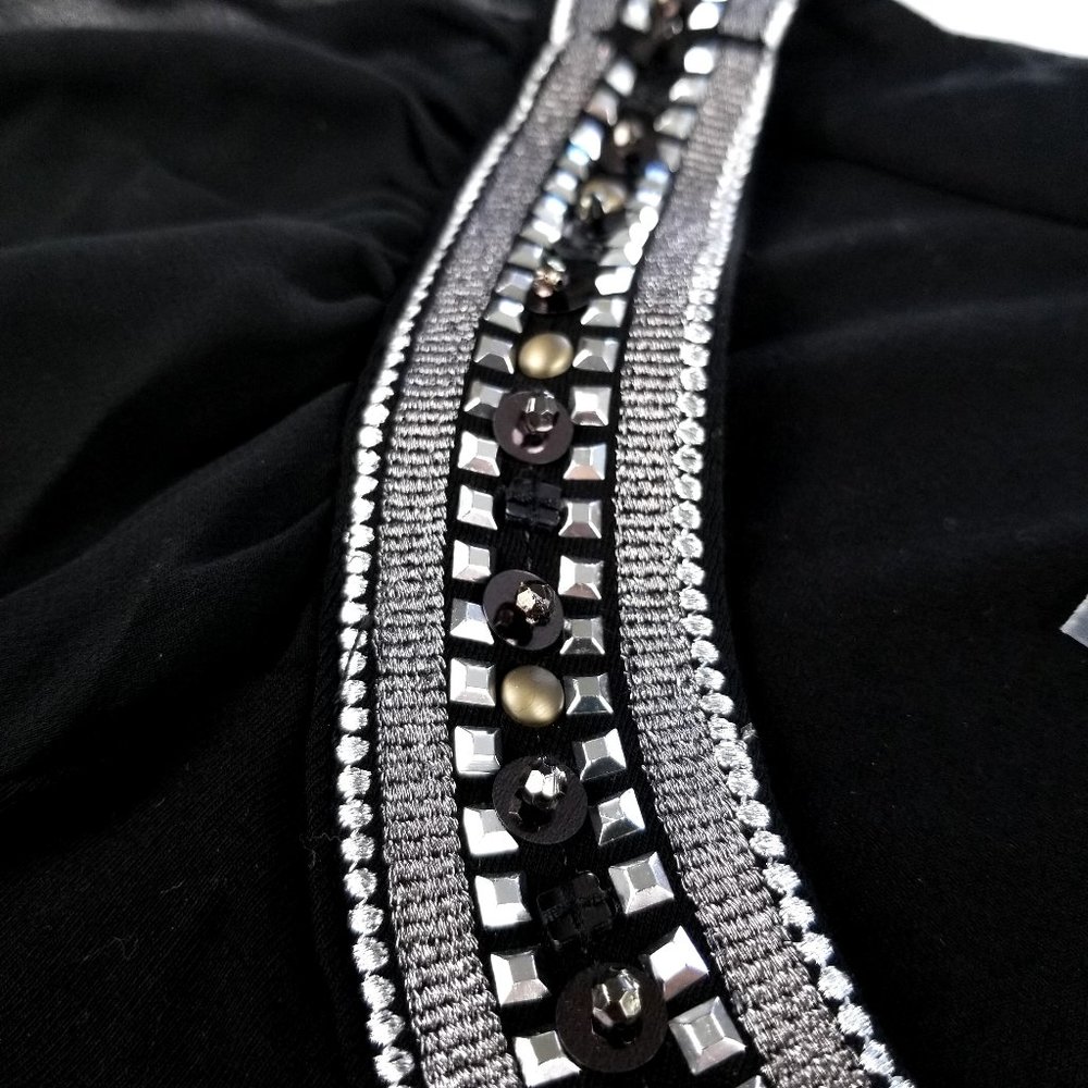 White House Black Market Jewel Neck Chemise Dress - Picture 8 of 12